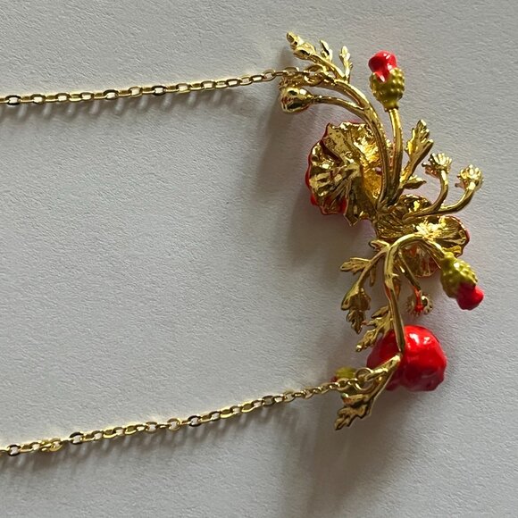 Necklace Poppy and Daisy - Picture 5 of 9